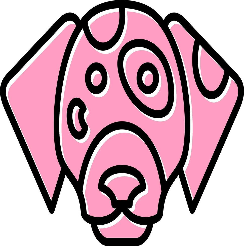 Dalmatian Vector Icon