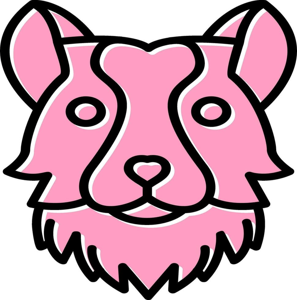 Collie Vector Icon