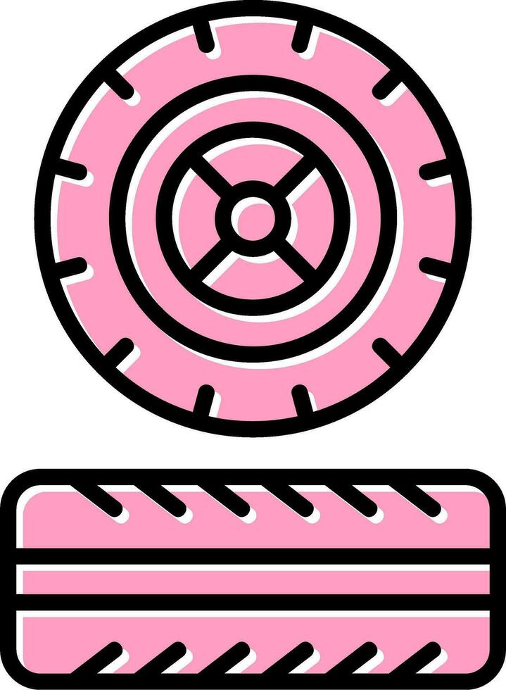 Tires Vector Icon