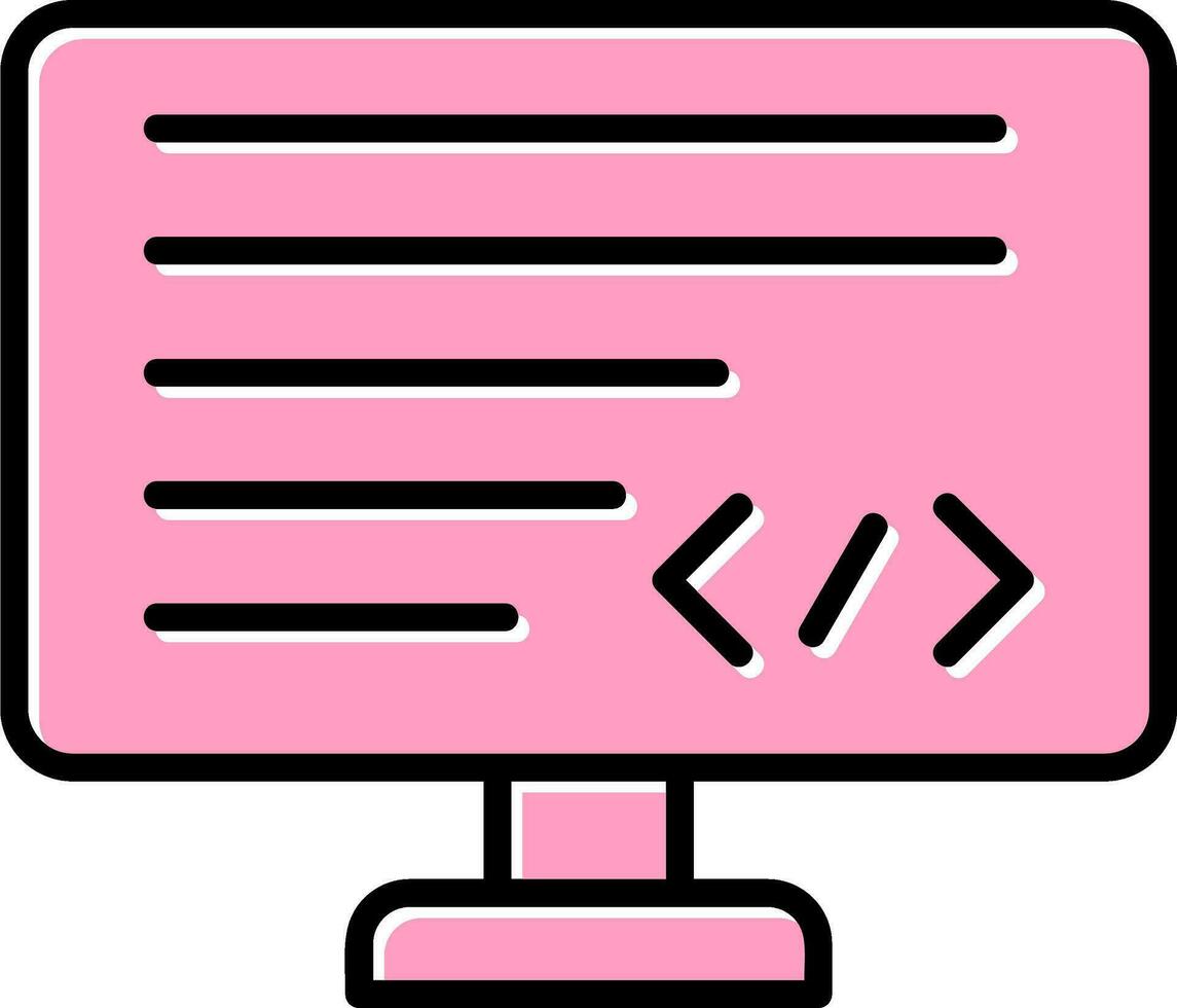 Coding Vector Icon