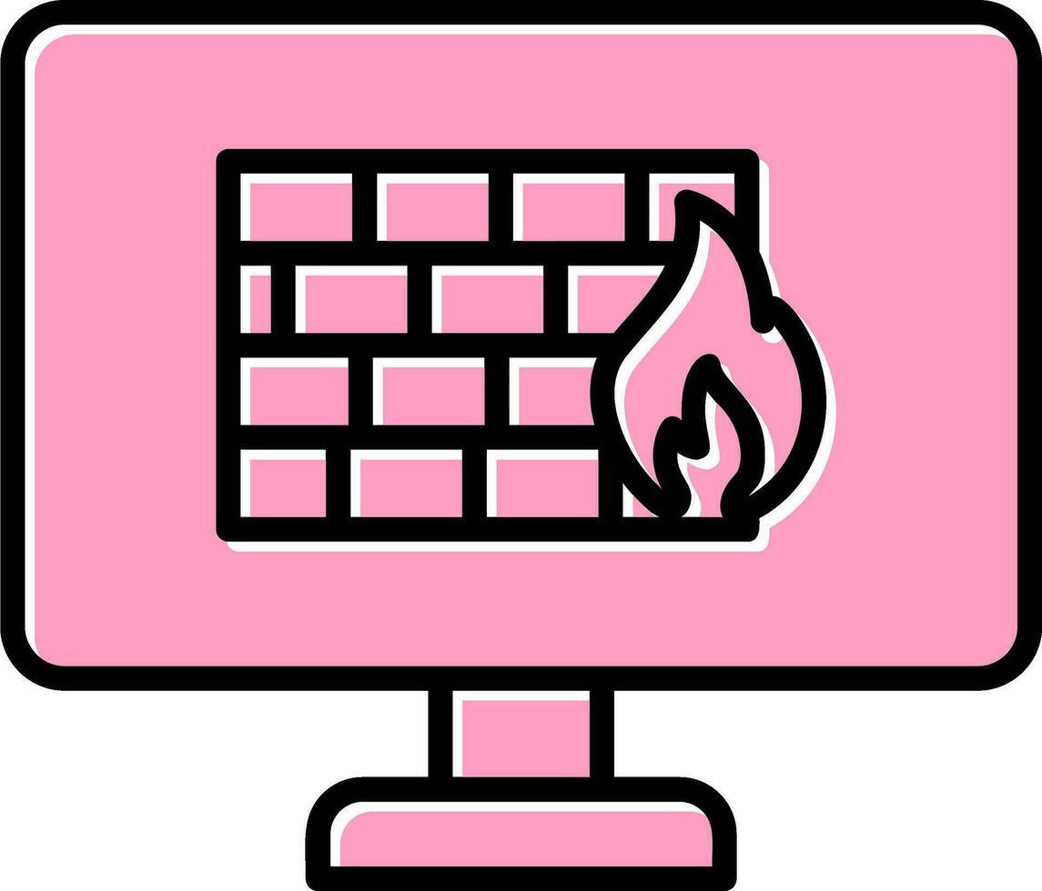 Firewall Vector Icon