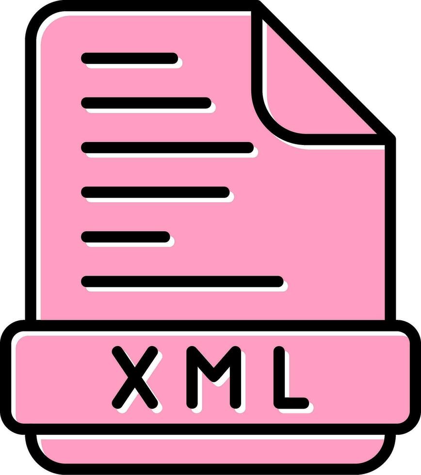 Xml Vector Icon