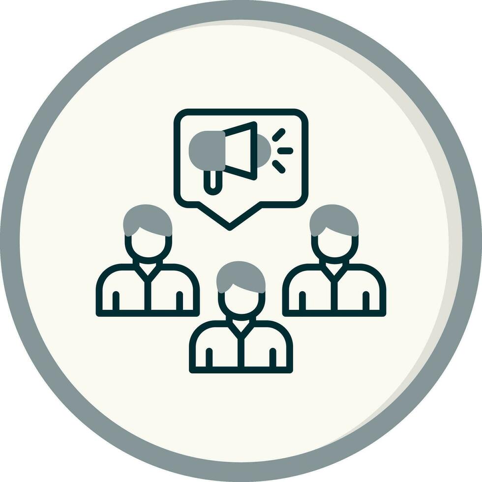 Public Relation Vector Icon