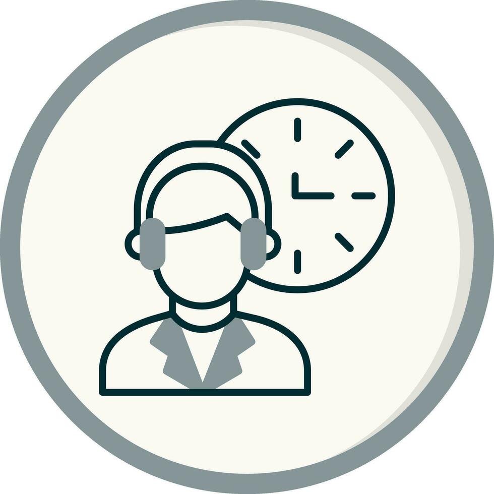 Business Hours Vector Icon