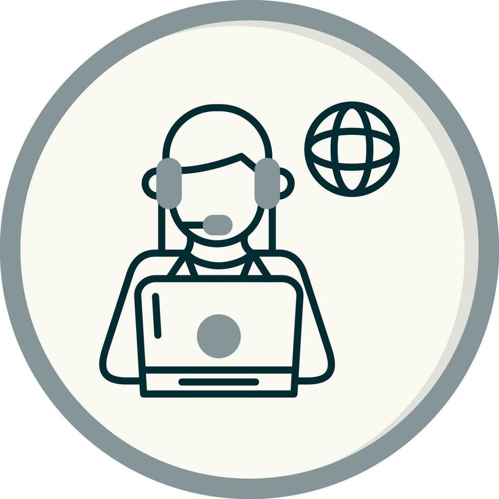 Help Desk Vector Icon