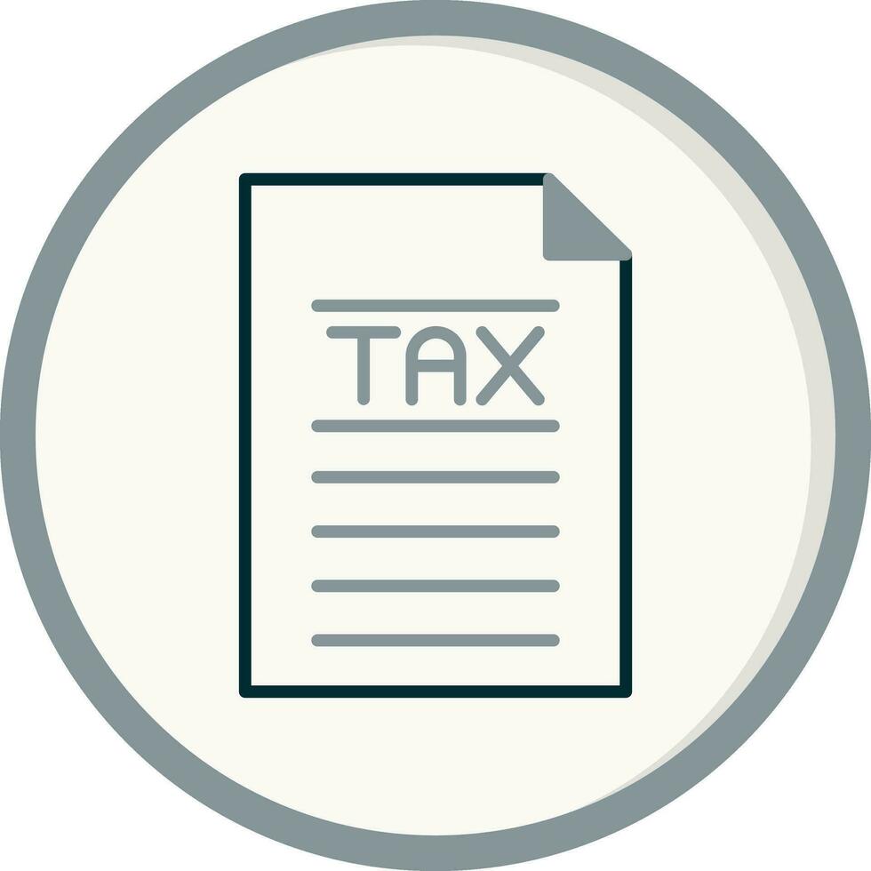 Tax Vector Icon