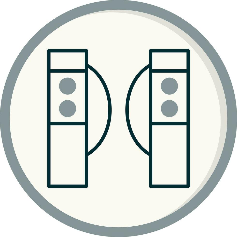 Turnstiles Vector Icon