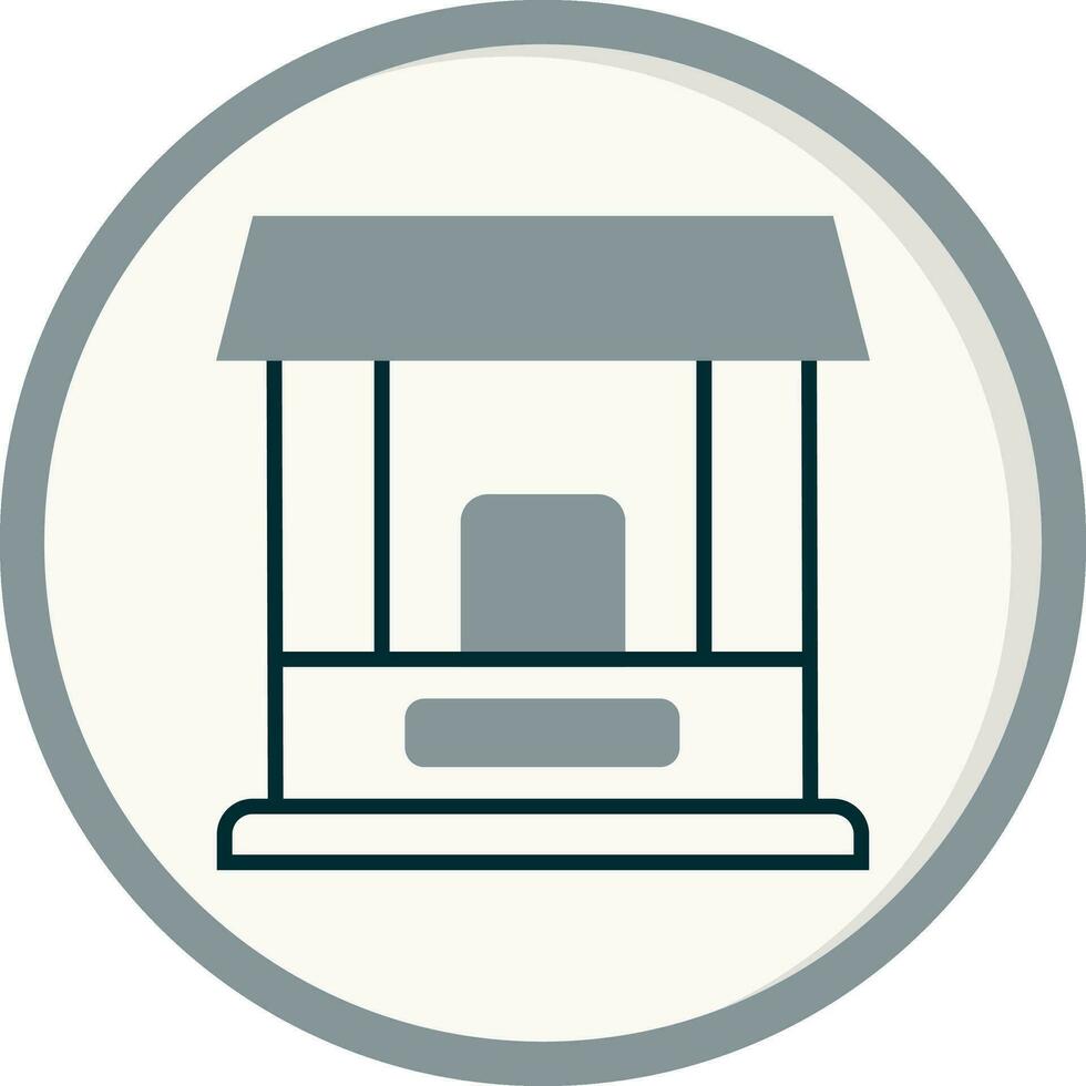 Ticket Window Vector Icon