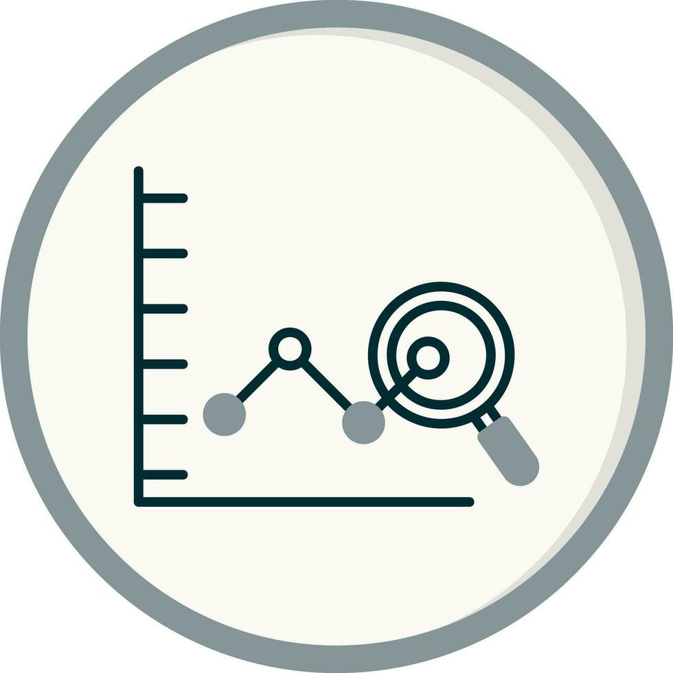 Predictive Analysis Vector Icon