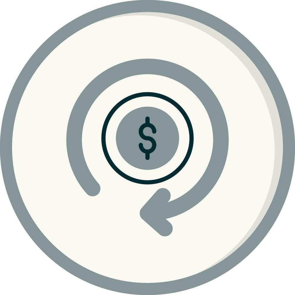 Money Refund Vector Icon