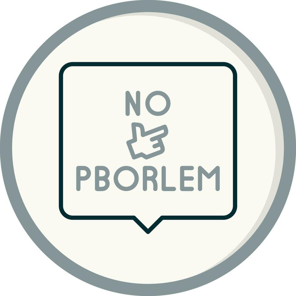 No Problem Vector Icon