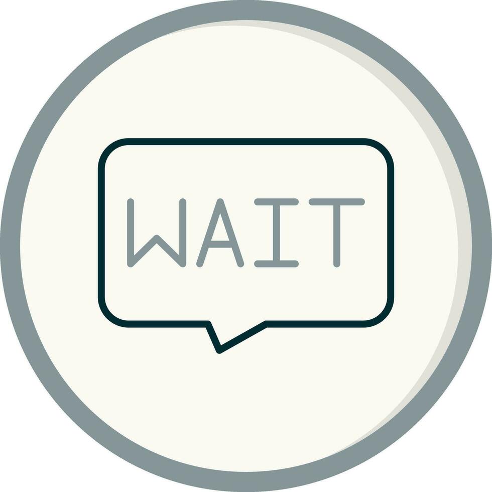 Wait Vector Icon