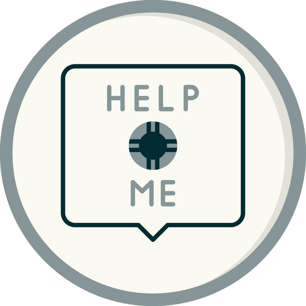 Help Me Vector Icon