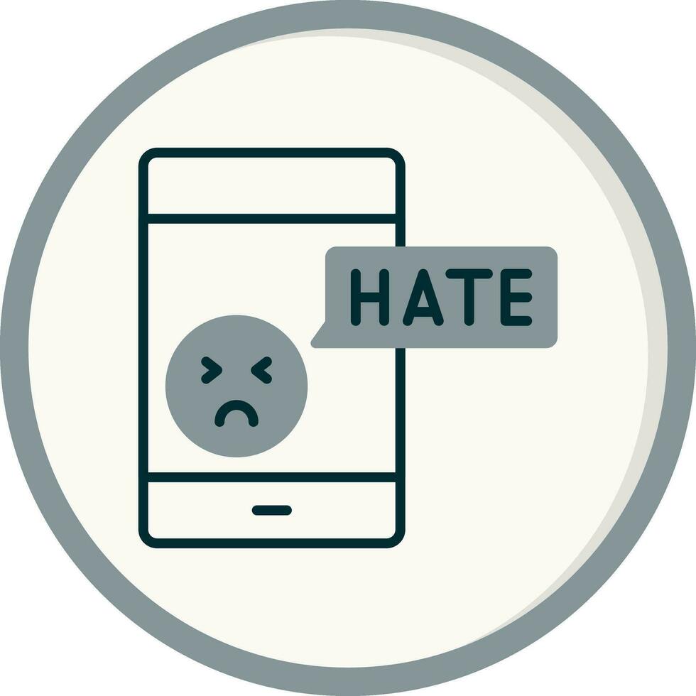 Hate Vector Icon