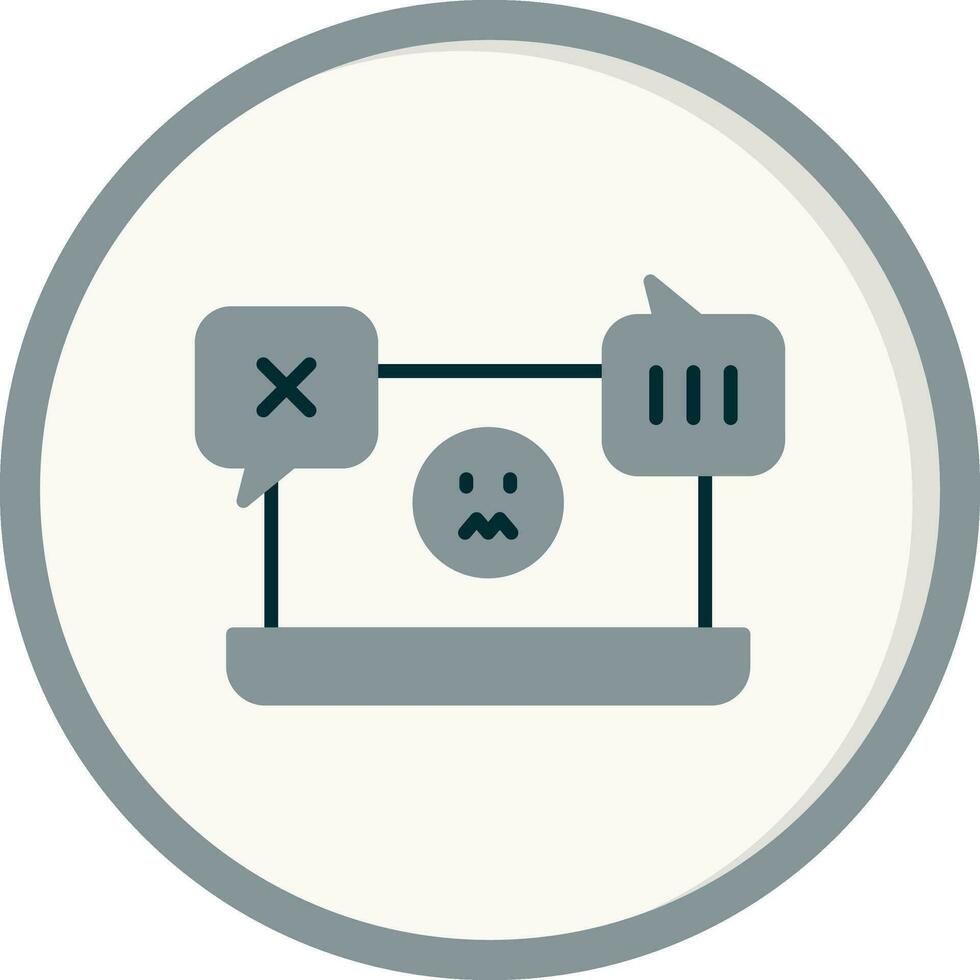 Cyberbullying Vector Icon