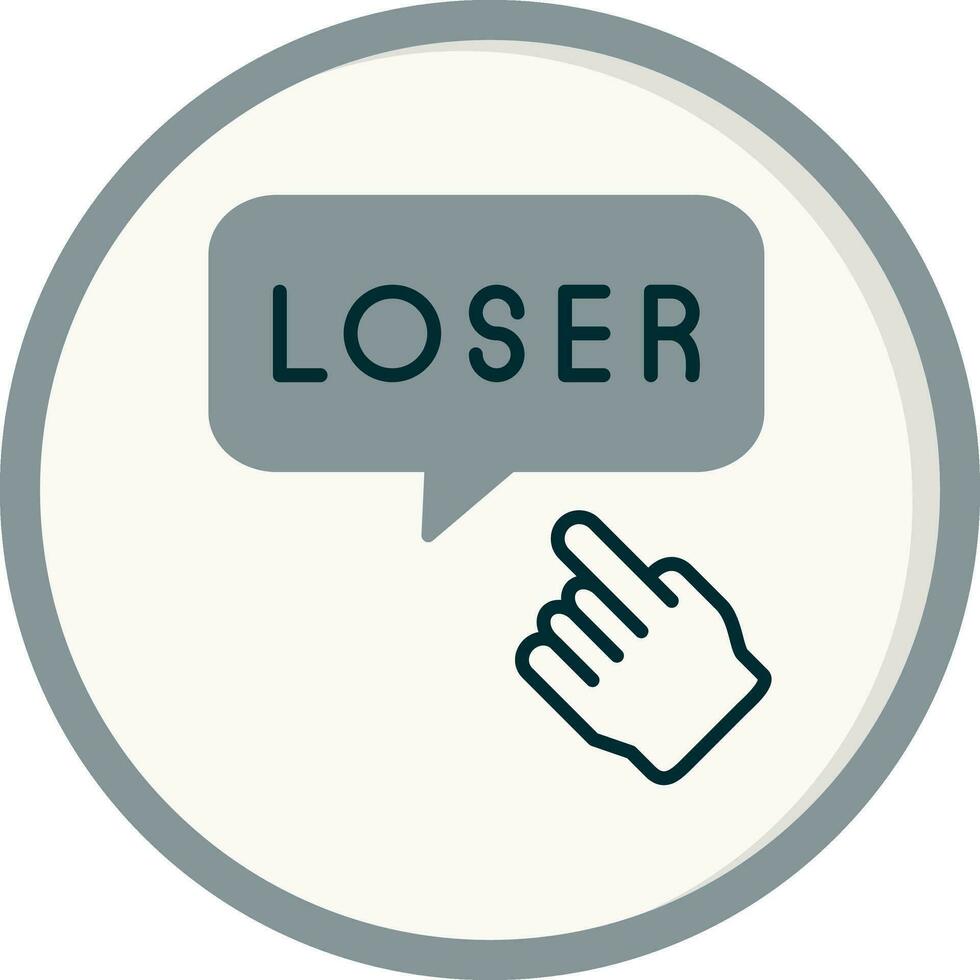 Loser Vector Icon