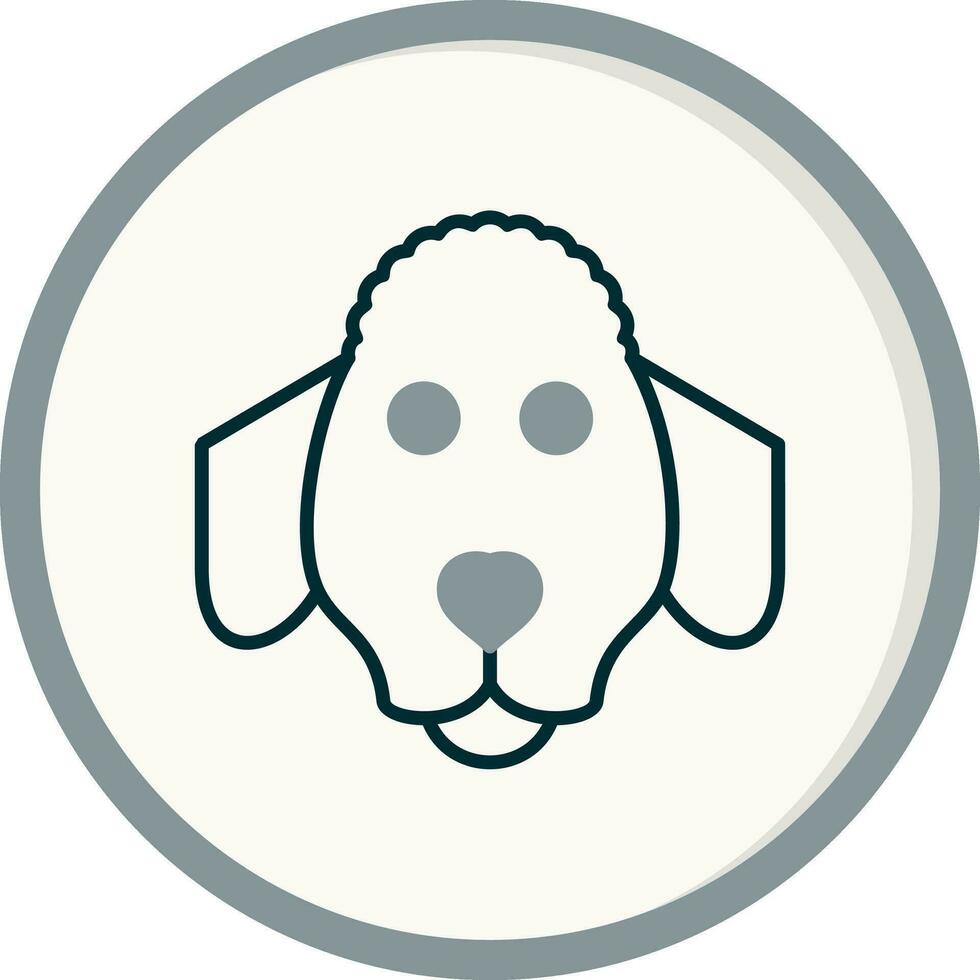 Poodle Vector Icon