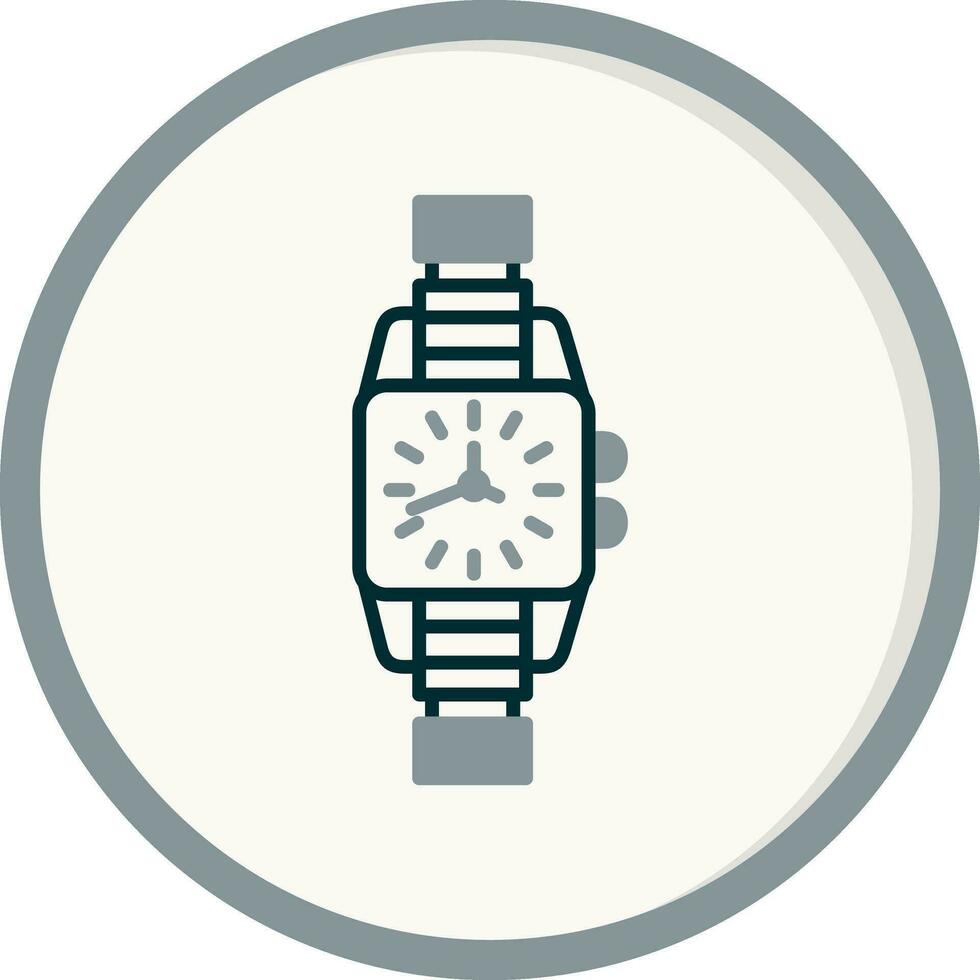 reloj, vector, icono vector