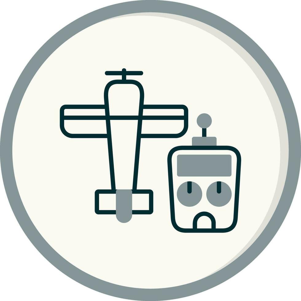 Glider Vector Icon