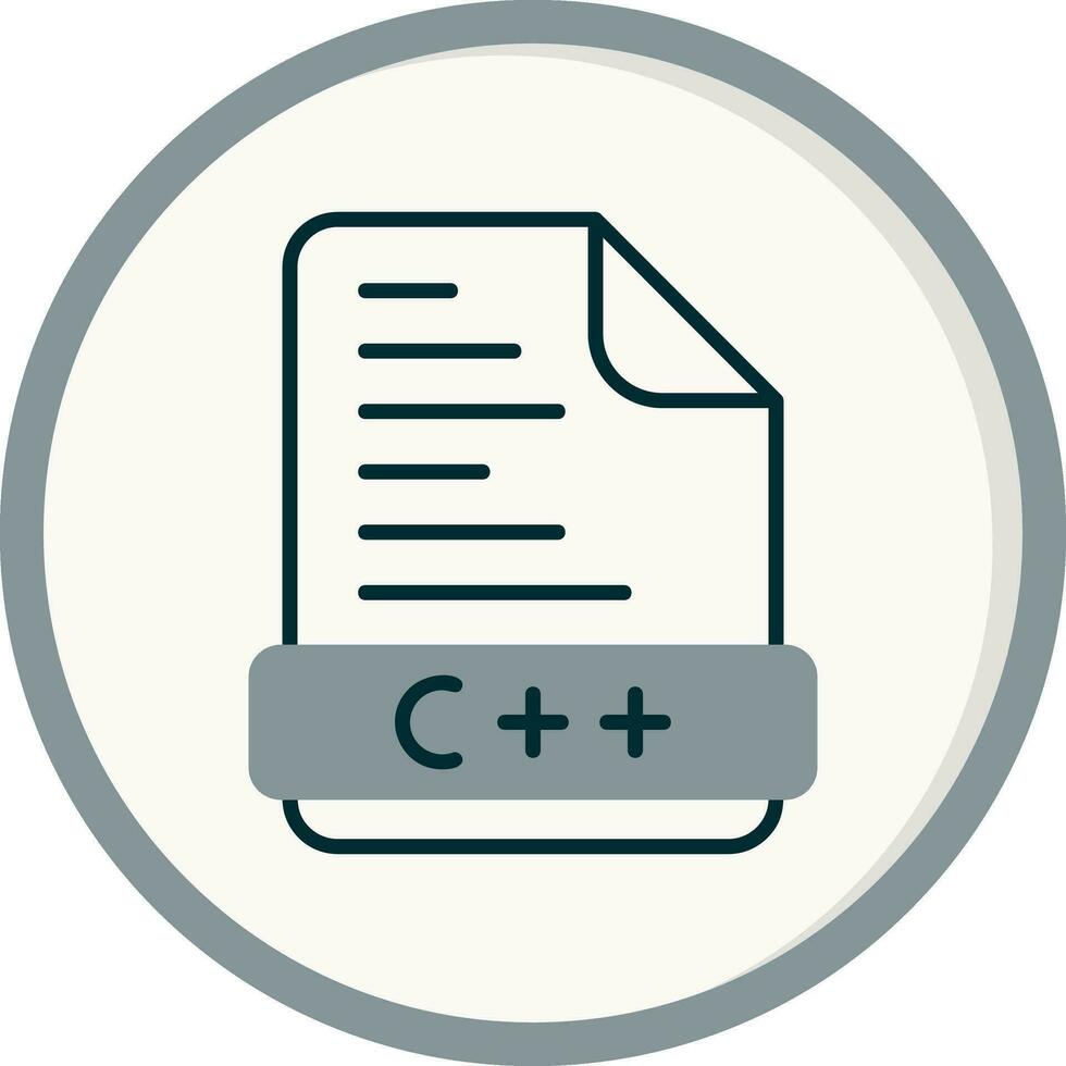 C plus Vector Icon