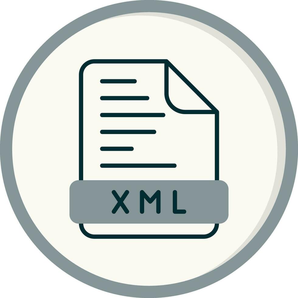 Xml Vector Icon
