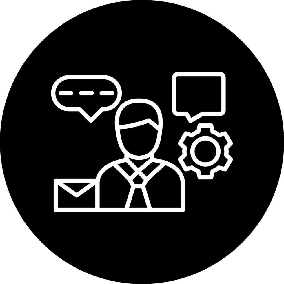 Client Support Vector Icon