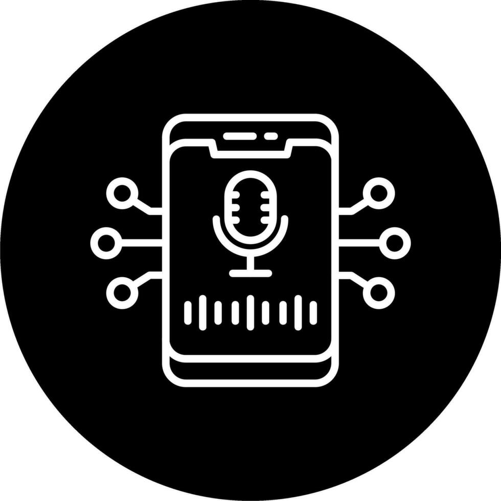 Voice Assistant Vector Icon