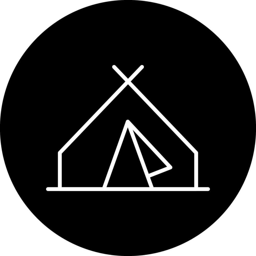 Tent Vector Icon