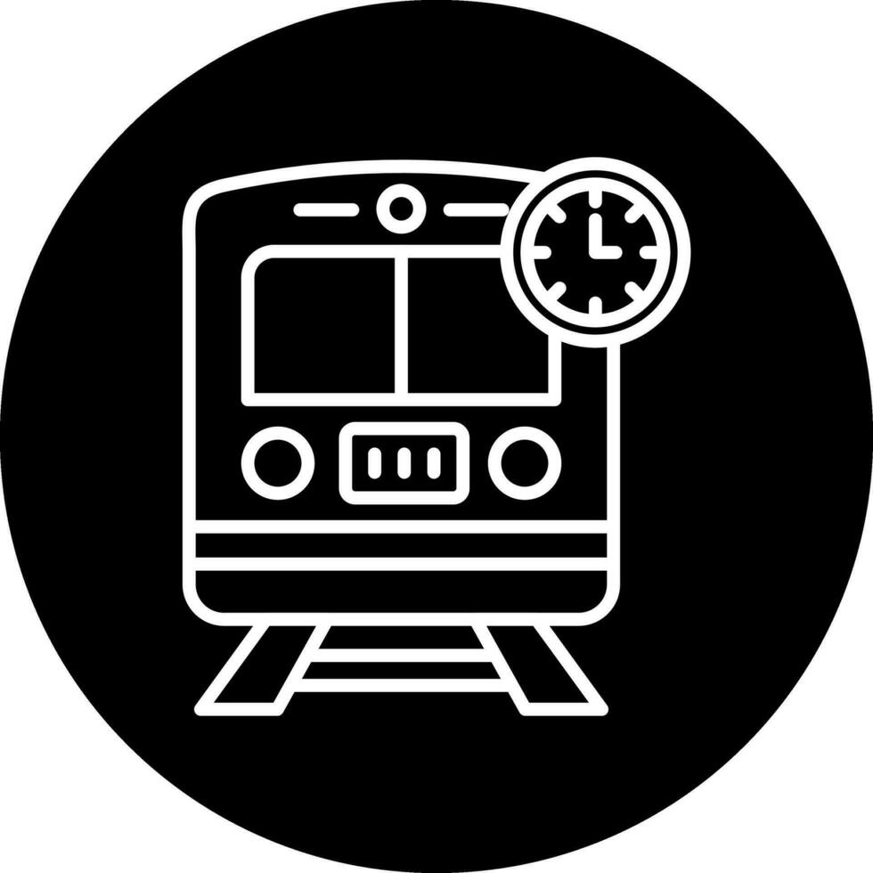 Train Times Vector Icon