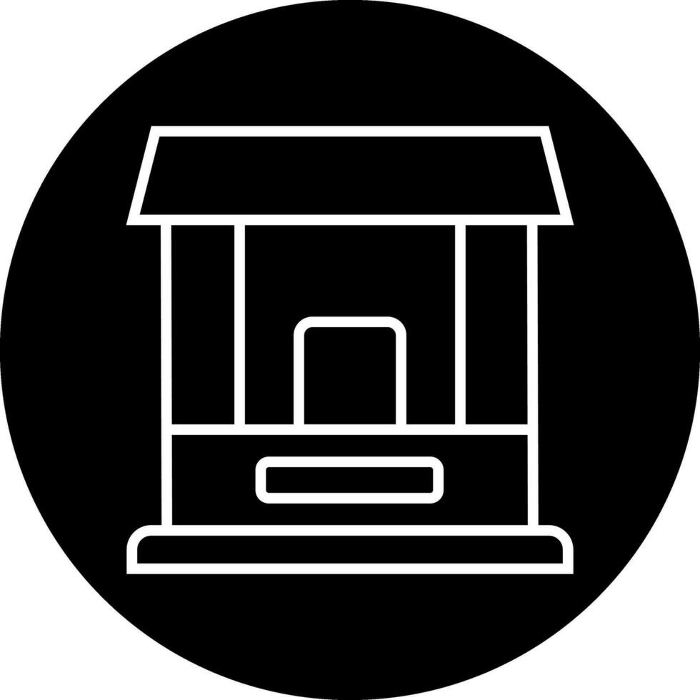 Ticket Window Vector Icon