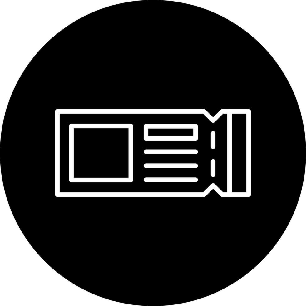 Ticket Vector Icon