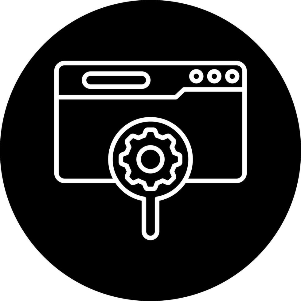 Search Engine Vector Icon