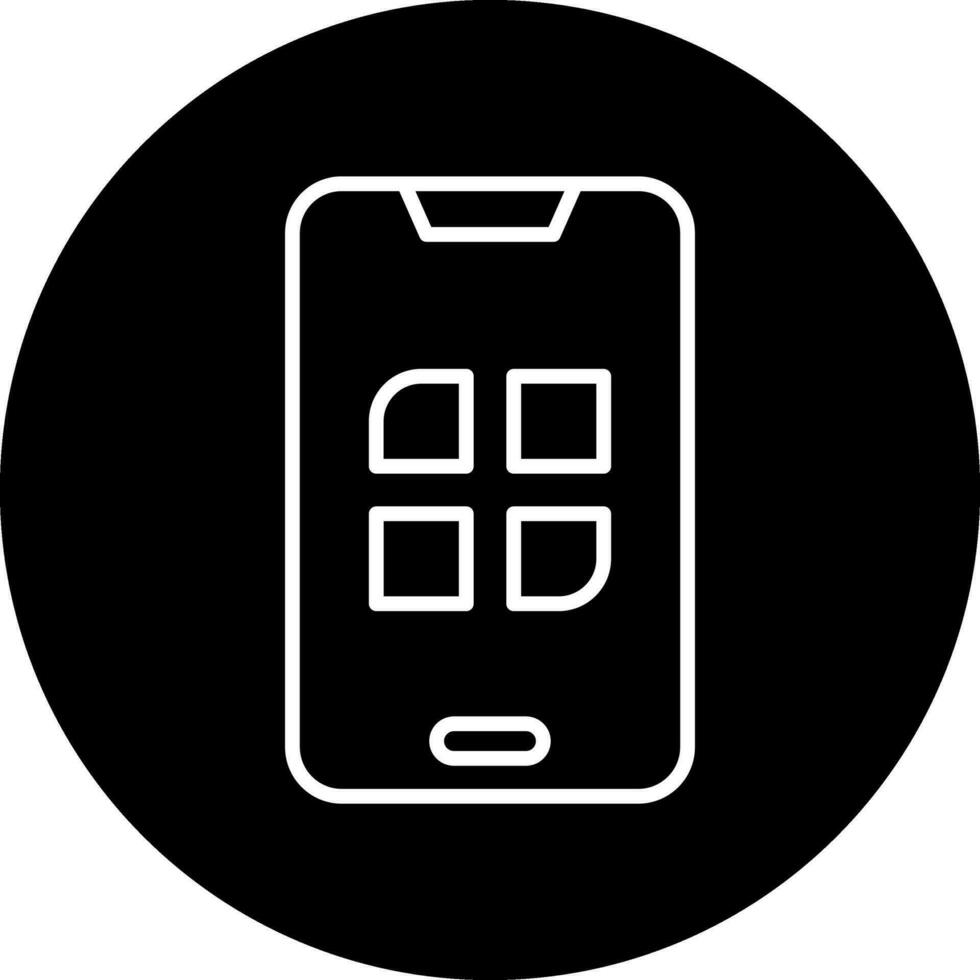 Mobile App Vector Icon
