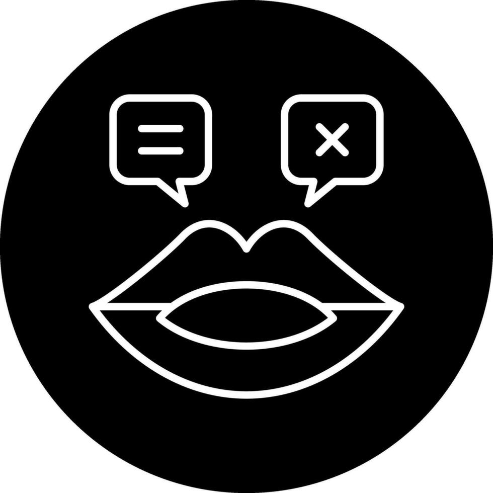 Gossip Vector Icon