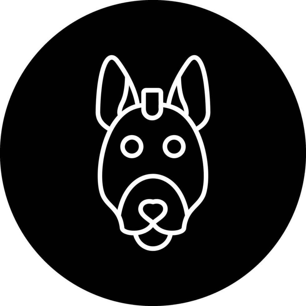 xoloitzcuintle vector icono