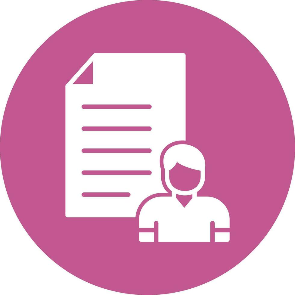 User Data Vector Icon