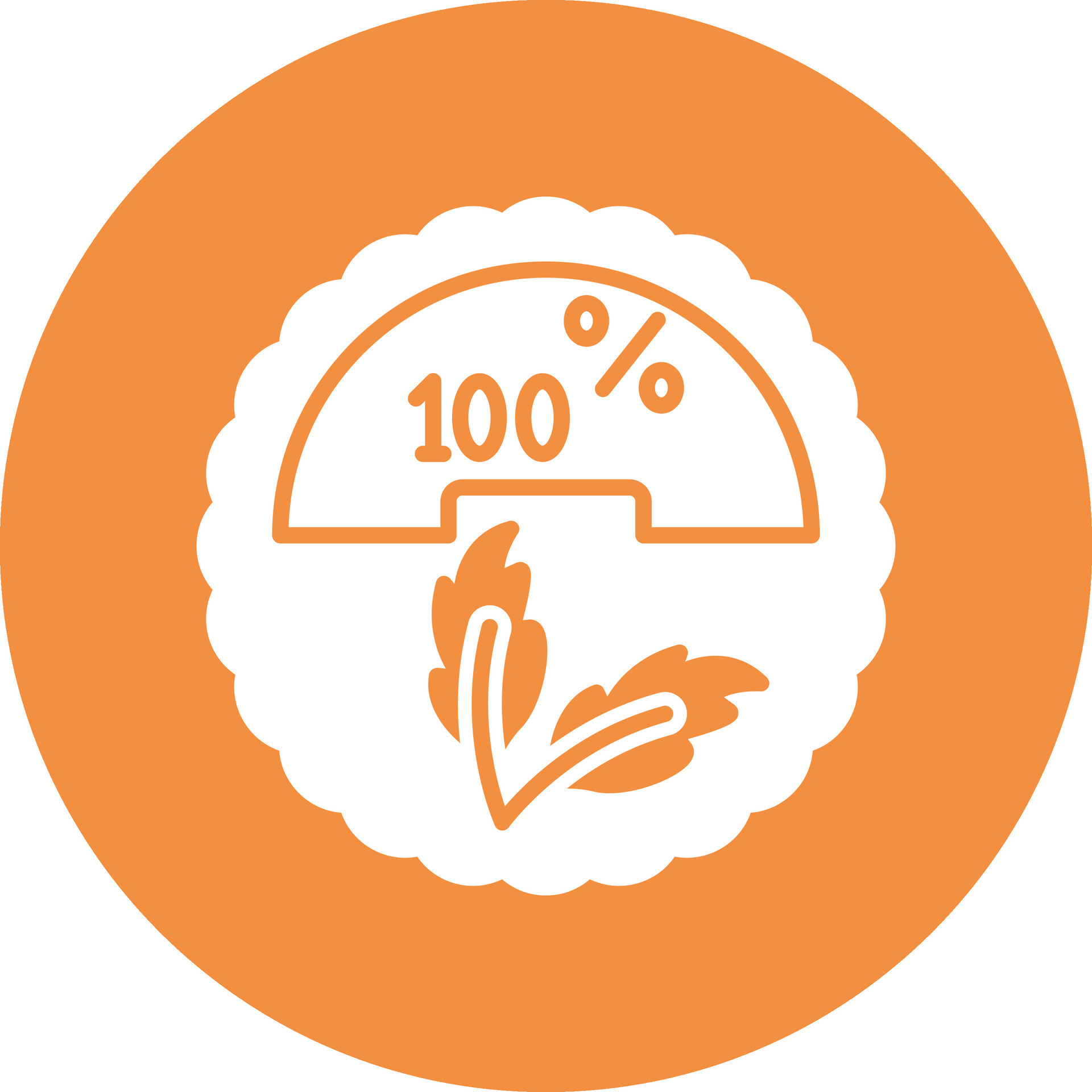 40 - 100 Percent.eps 30984792 Vector Art at Vecteezy