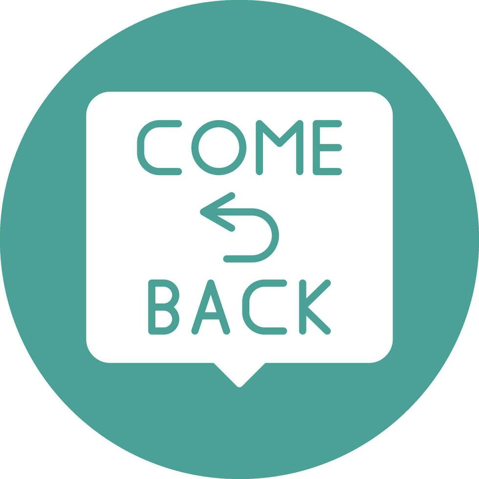 38 - Come Back.eps vector