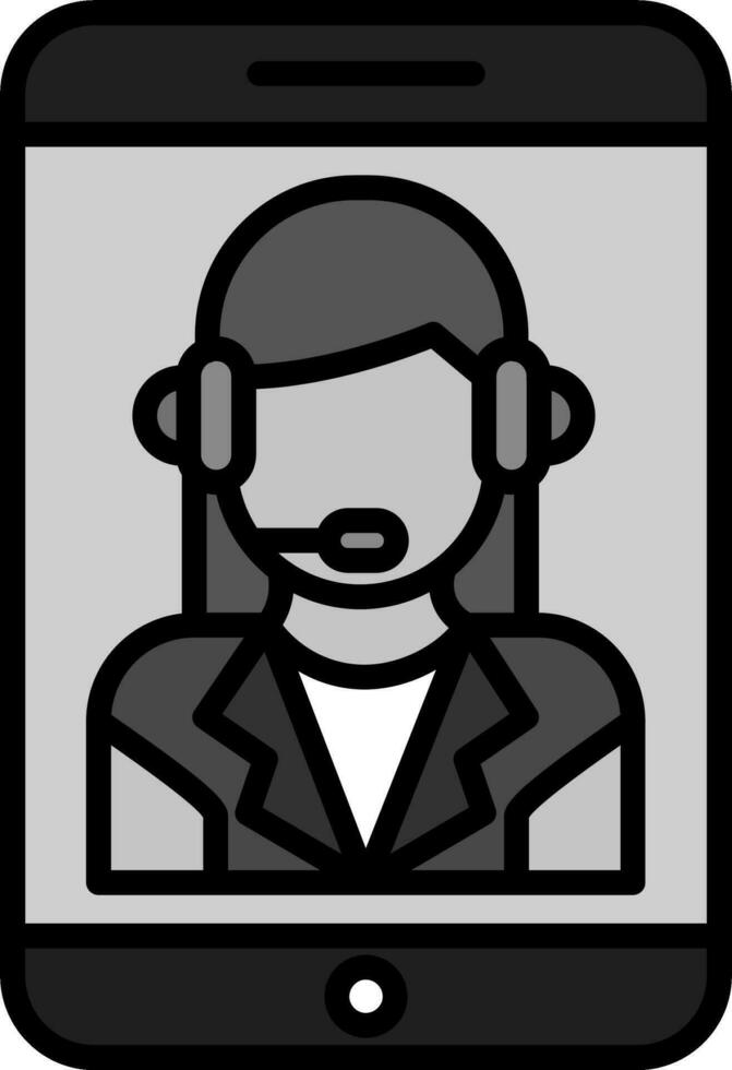 Customer Service Agent Vector Icon