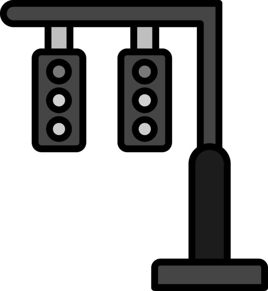 Traffic Lights Vector Icon