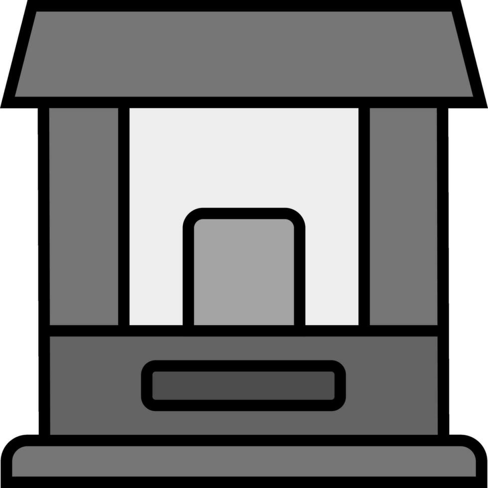 Ticket Window Vector Icon