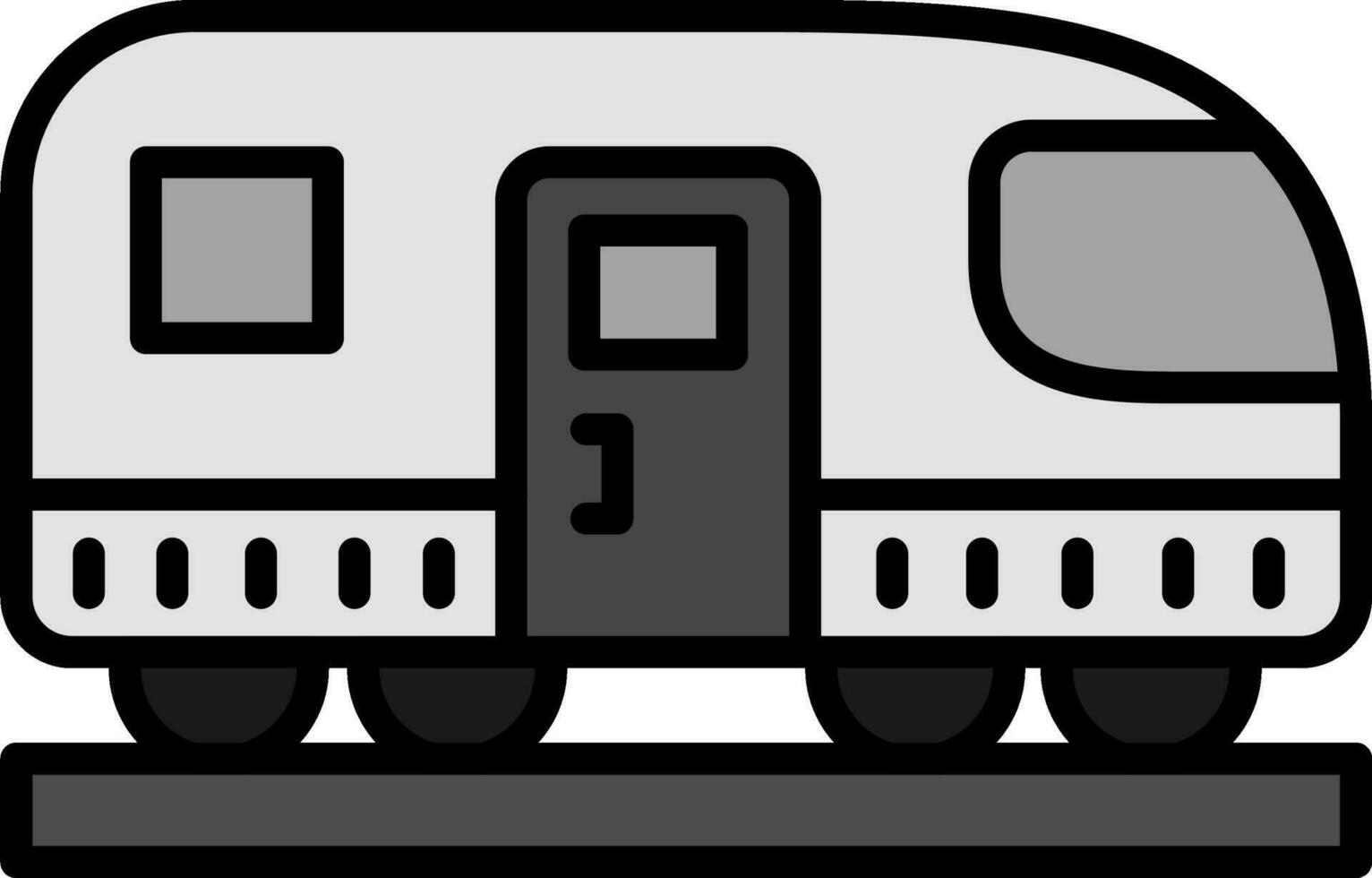 Bullet train Vector Icon