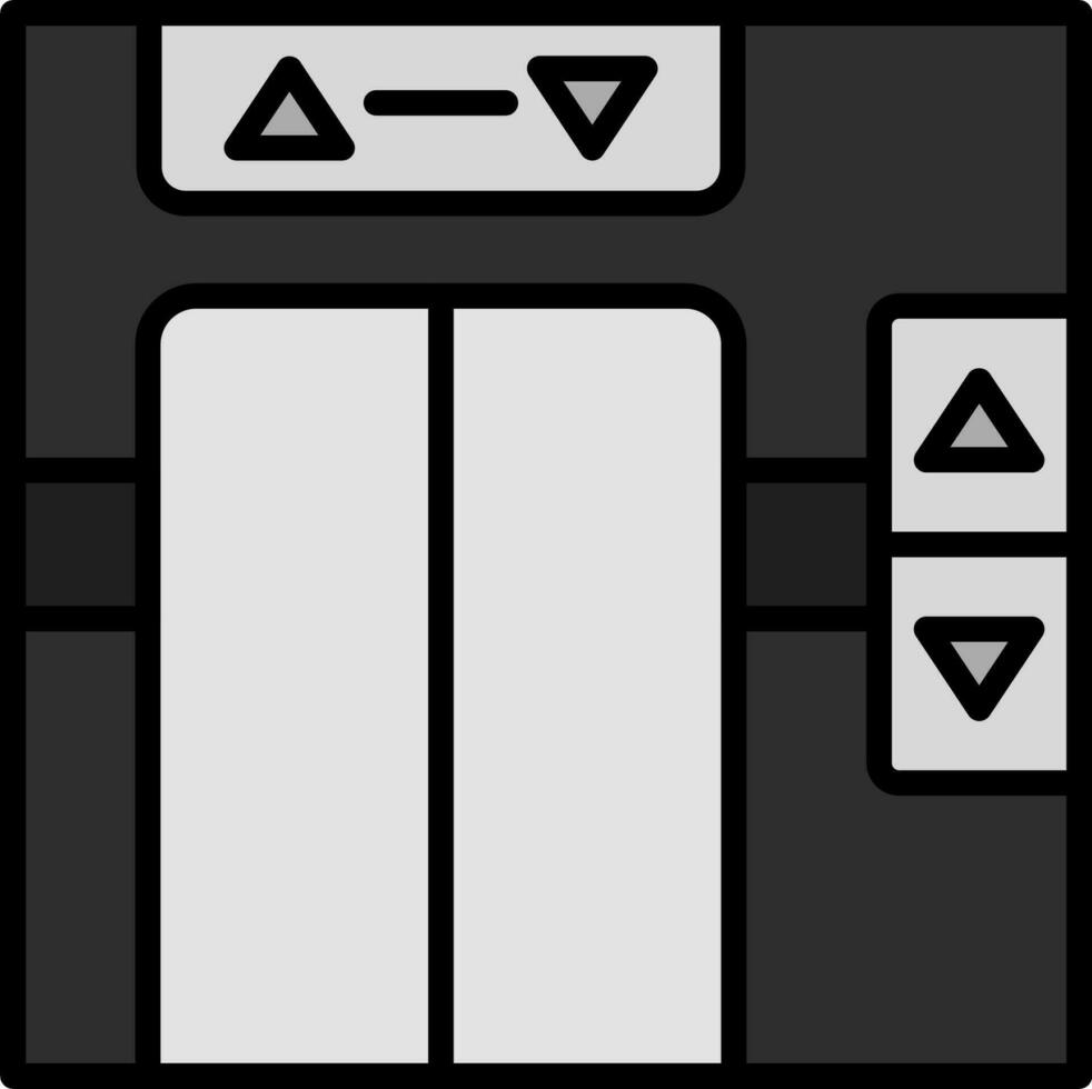 icono de vector de ascensor