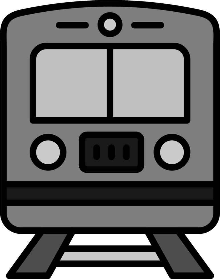 icono de vector de tren