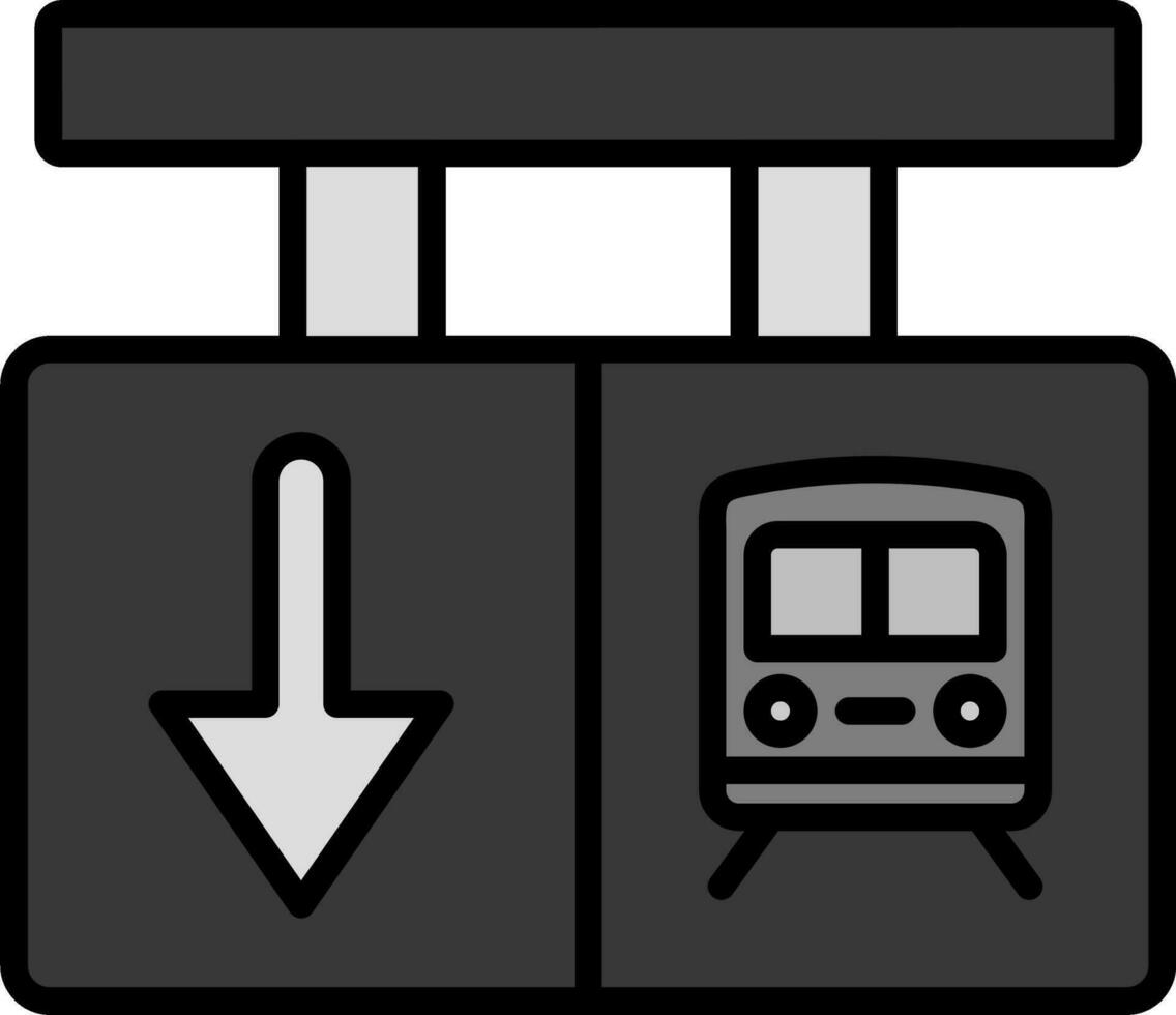 icono de vector de llegada