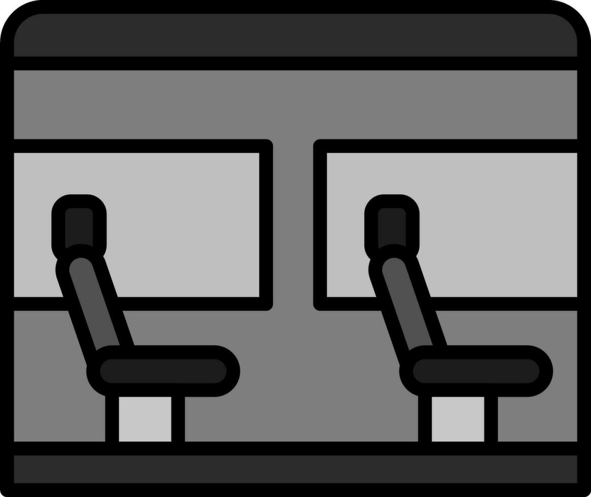 icono de vector de asiento