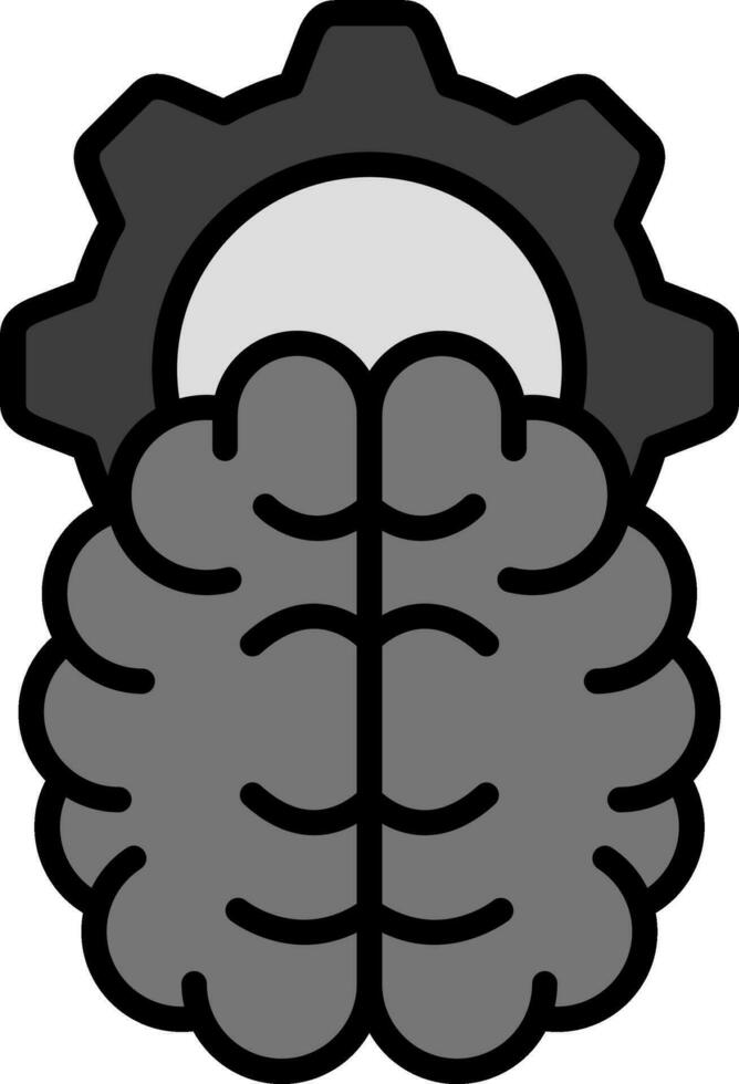 Machine Learning Vector Icon