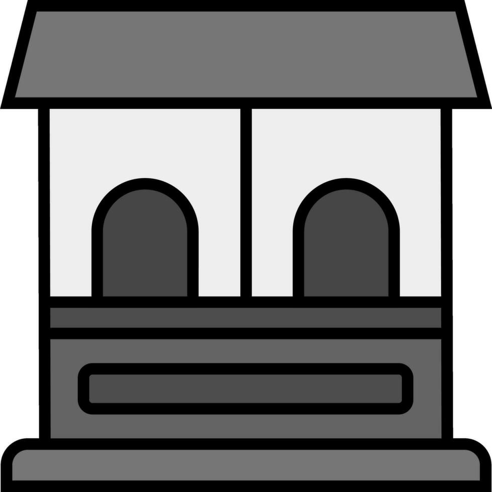 Ticket Office Vector Icon