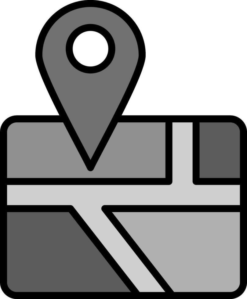 icono de vector de mapa