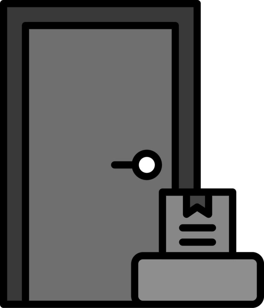 Door To Door Vector Icon
